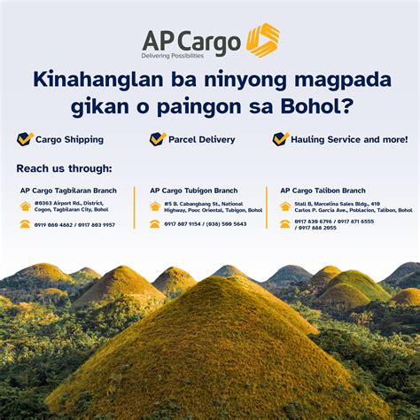 south seas cargo tagbilaran|AP Cargo Tagbilaran Branch .